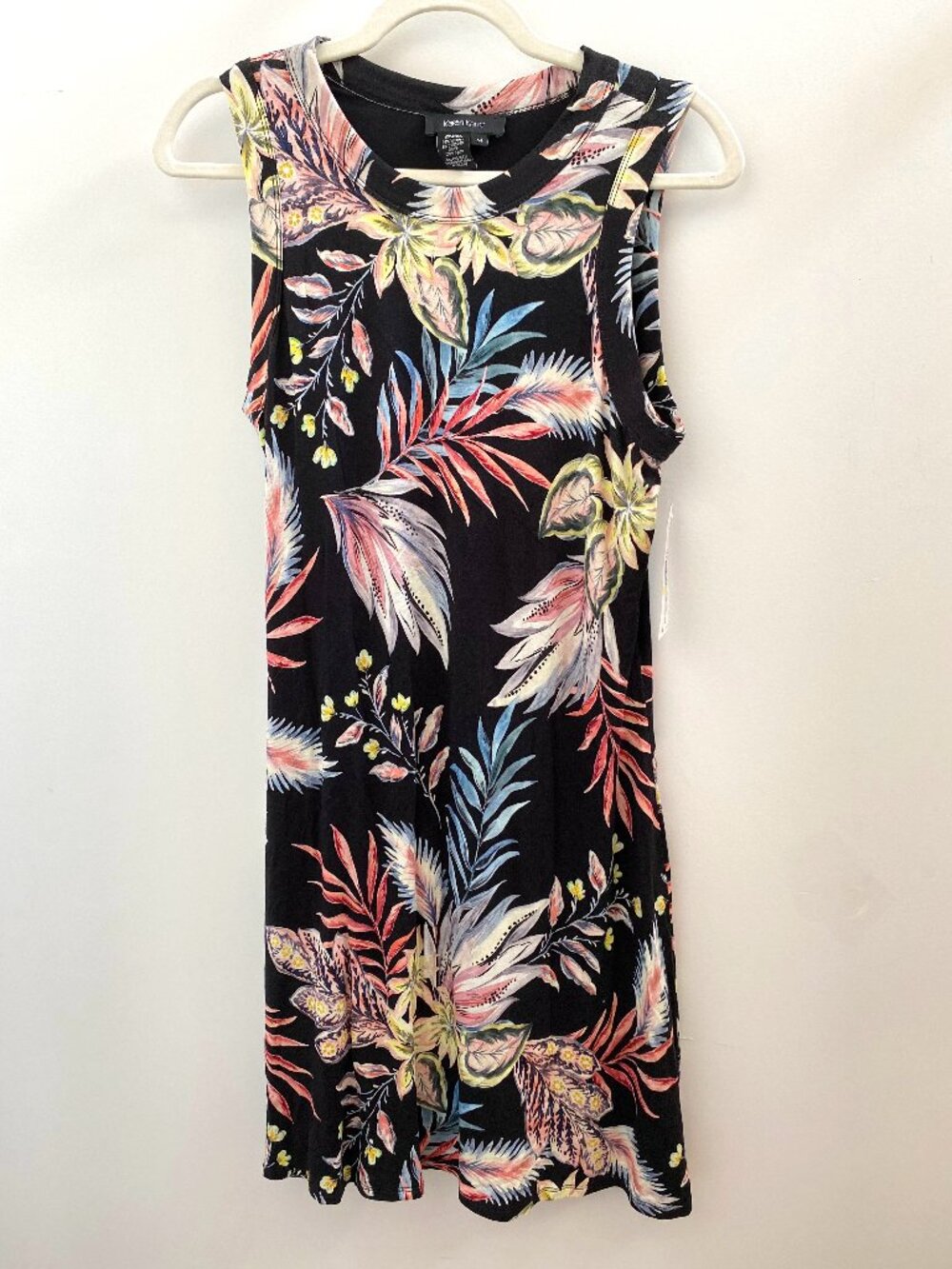 Karen Kane Beach Club Tropical Print Halter Dress NWT - Size Medium